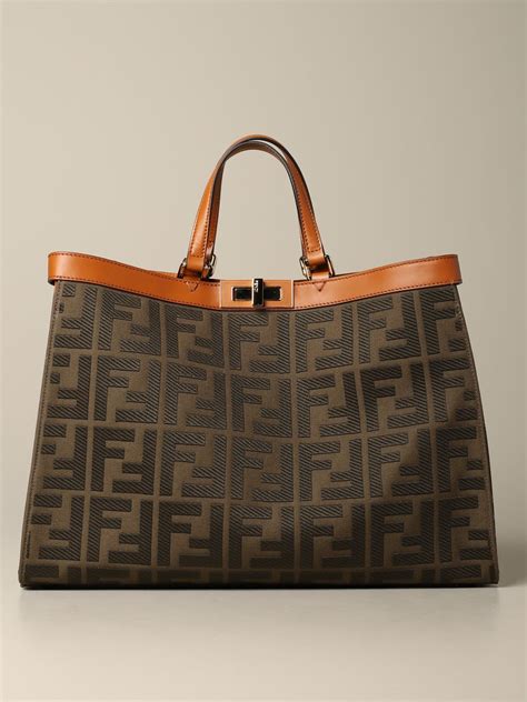 used fendi bags tote|fendi tote bag sale.